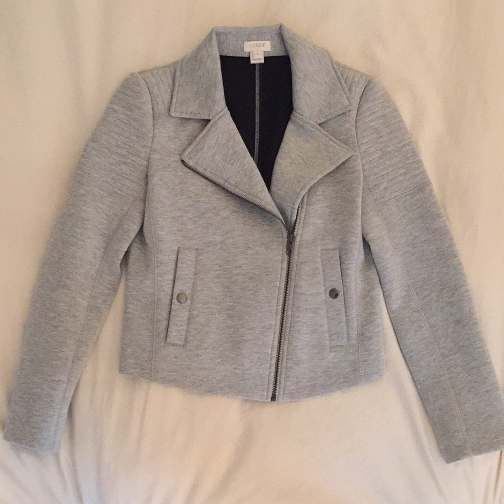 J. Crew Factory Scuba Moto Jacket